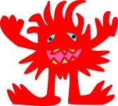 Rött monster