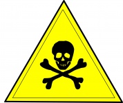 Znak zagrożenia czaszki