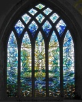 Stained Glass Windows in Blues