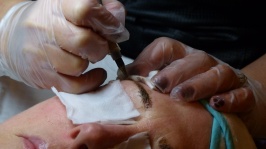 Tattooing Eyebrows, Makeup