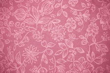Tecido florido rosa Coral
