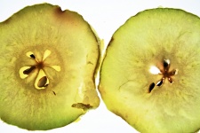 Translucent Pear Slices