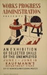 Poster Exposição de Arte Vintage