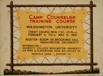 Vintage Camp Poster