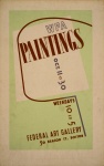Vintage-Galerie-Plakat
