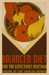 Vintage Zdraví Poster