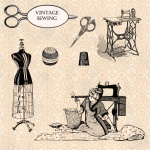 Vintage Sewing & klädsömnad