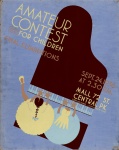 Poster Talent Contest Vintage