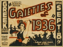 Vintage Színház Poster