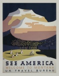 Vintage plakat Travel
