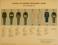 Vintage Uniform Poster