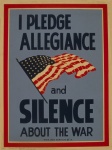 Poster Guerra Silenzio d'epoca