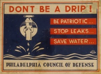 Poster Deșeuri Vintage Water