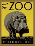 Zoo vintage poster
