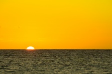 Gele Zee zonsopgang