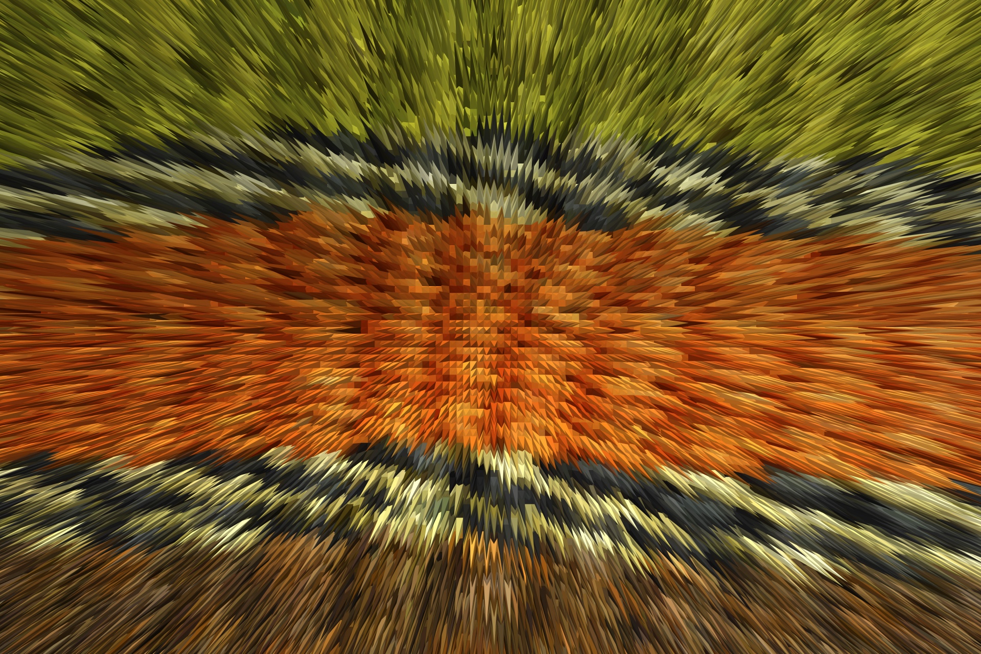 Background Of Orange And Green