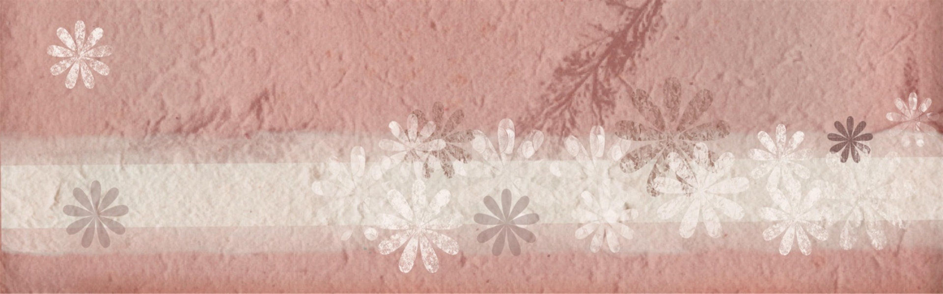 Banner Web Romantic Pink Paper