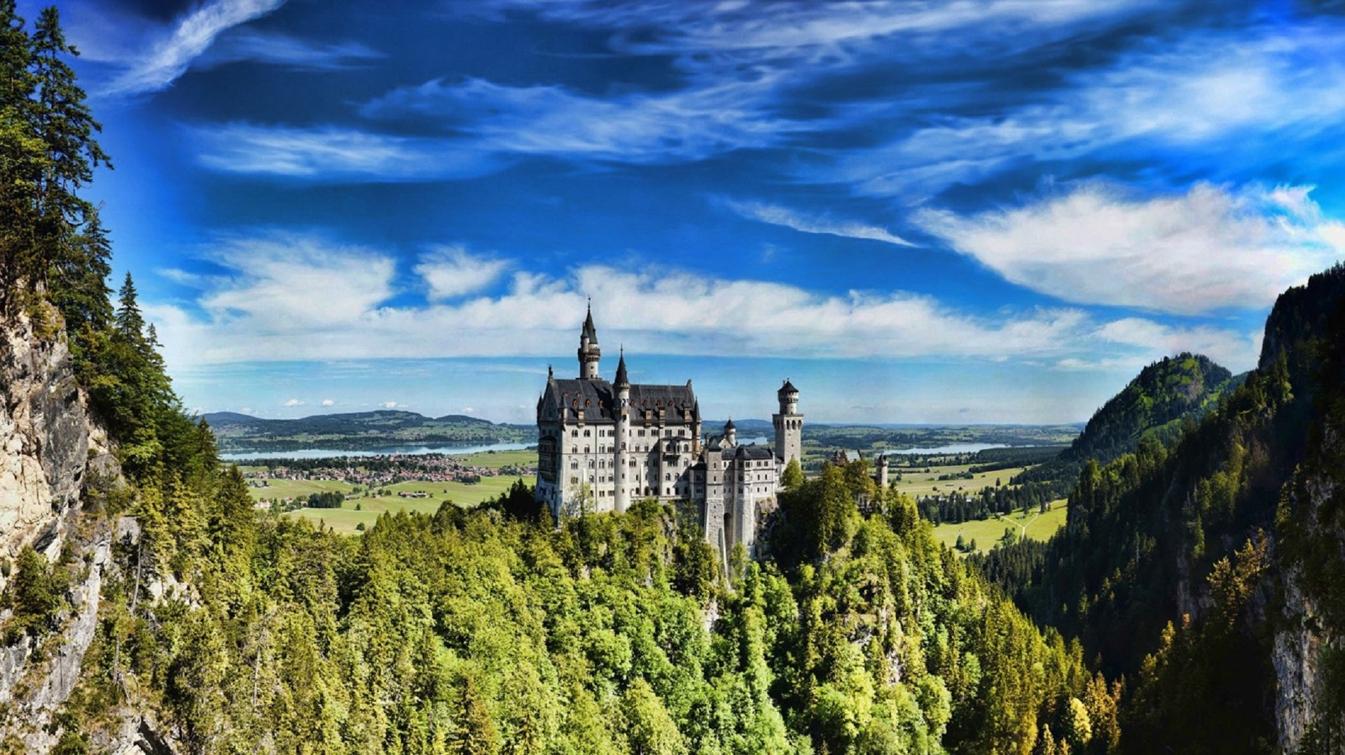 Bavarian Castelo de Neuschwanstein