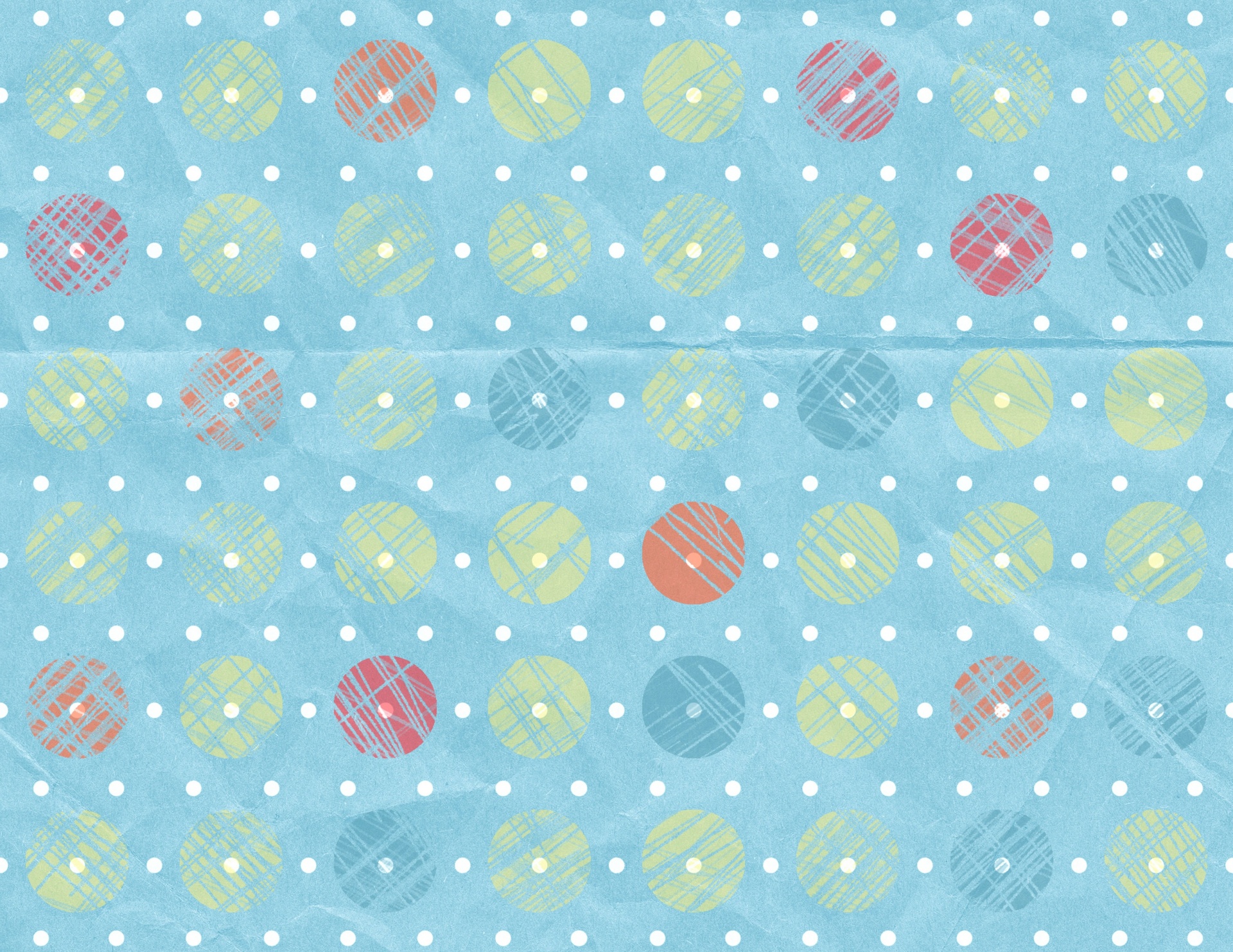 Blue Background With Dots