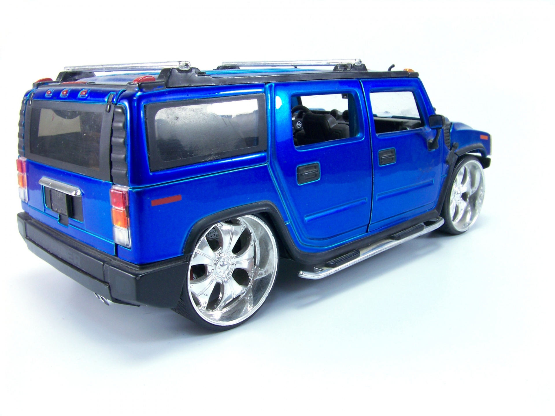 Blue Hummer Toy Truck
