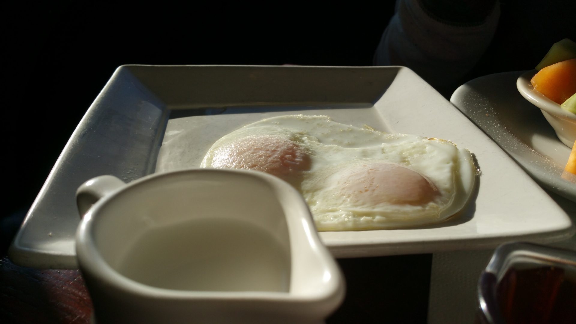 O pequeno-almoço Ovos