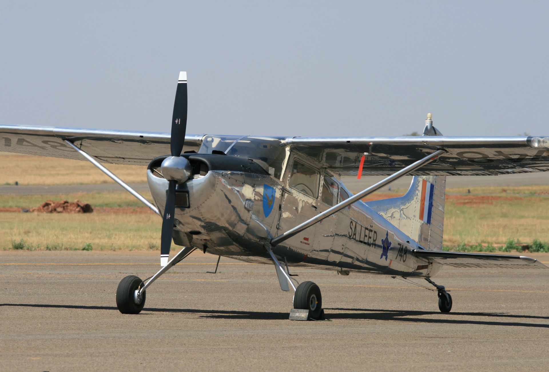 Cessna 185E Skywagon del museo saaf