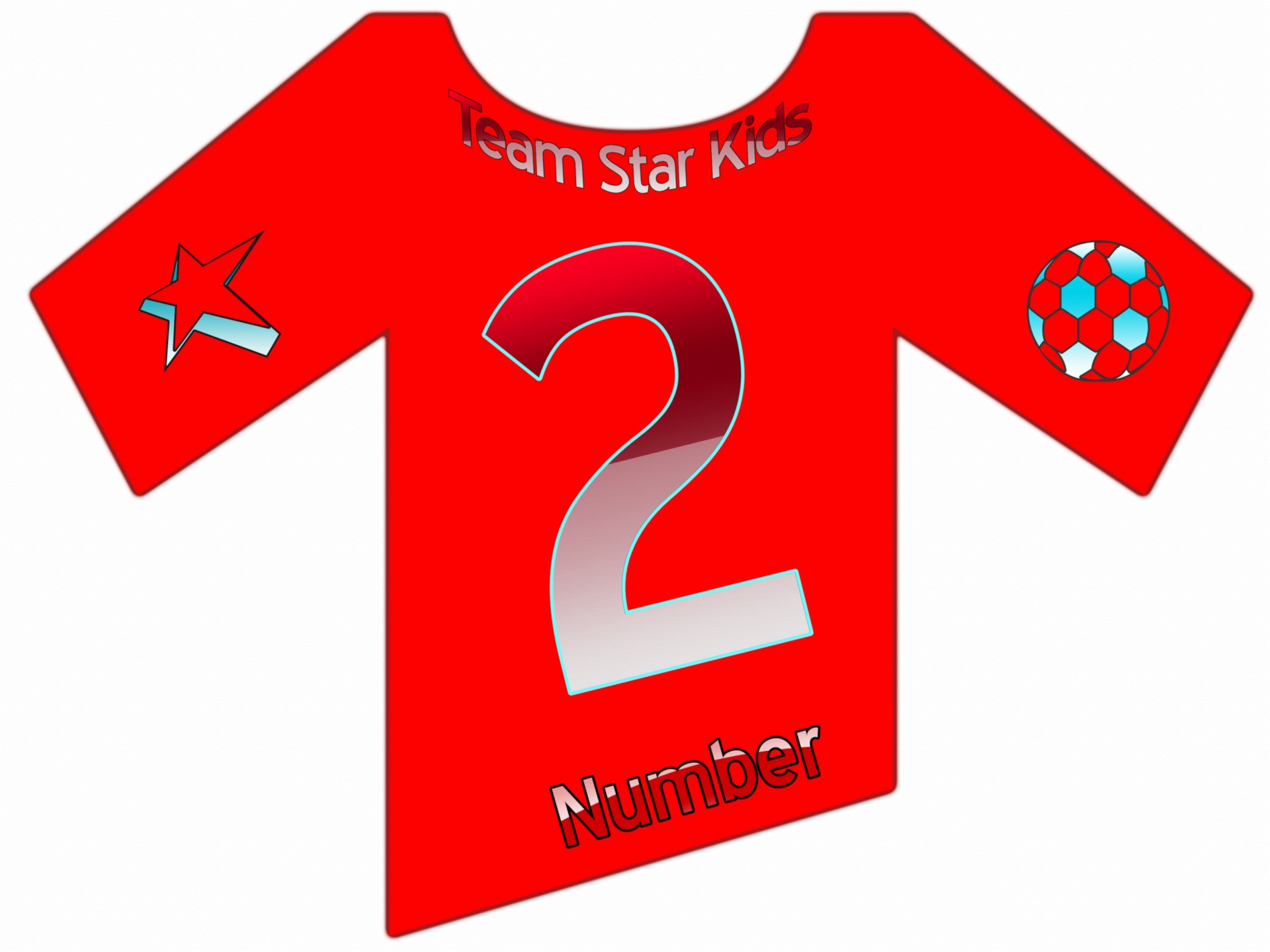 Figura 2 Red T-shirt