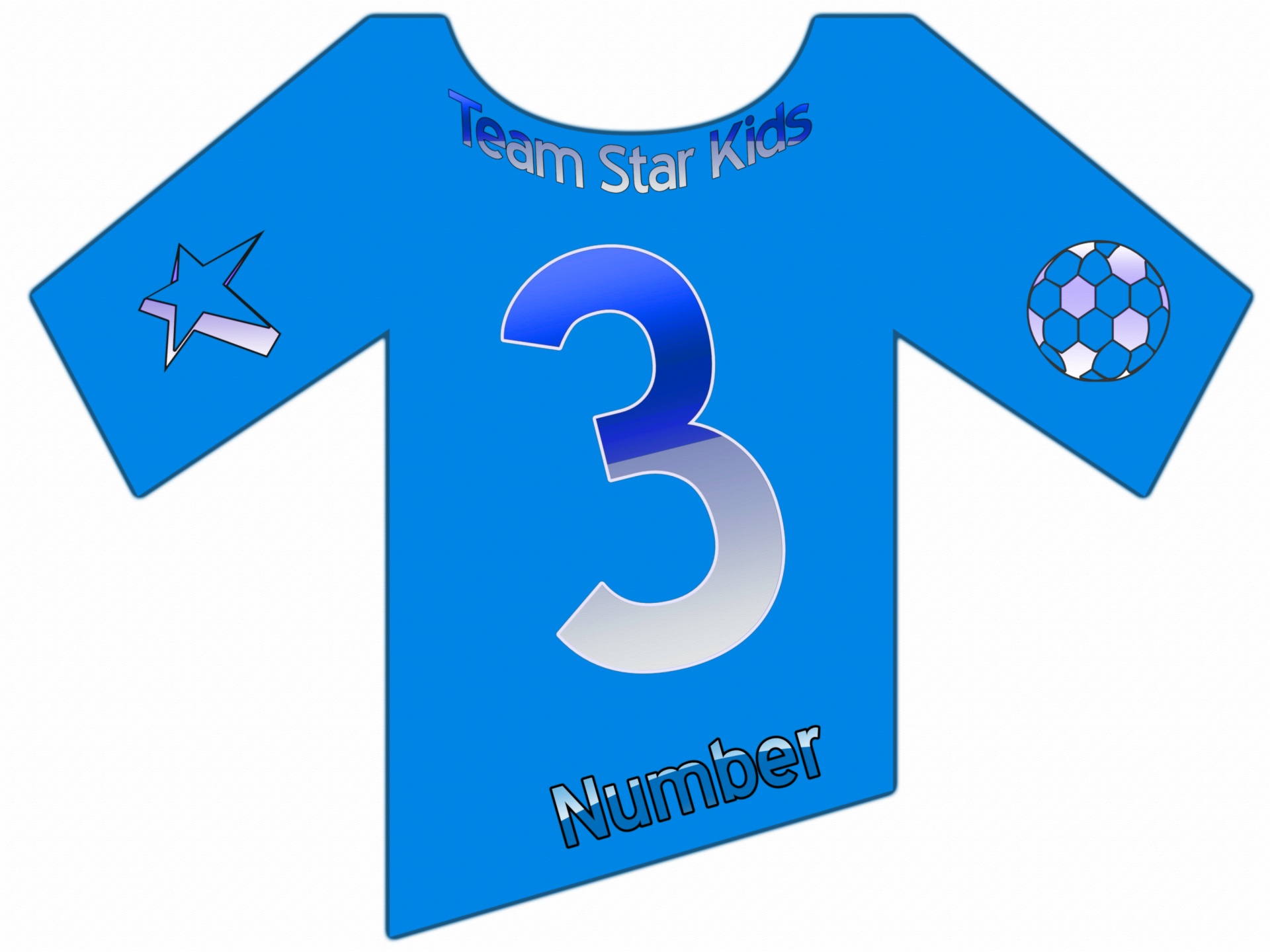 Figura 3 camiseta azul