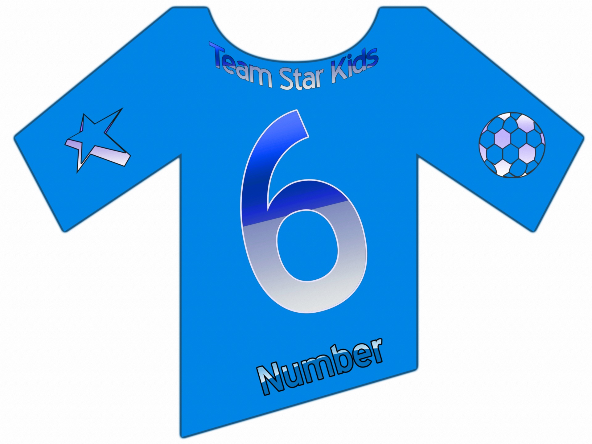 Figura 6 Blue T-shirt