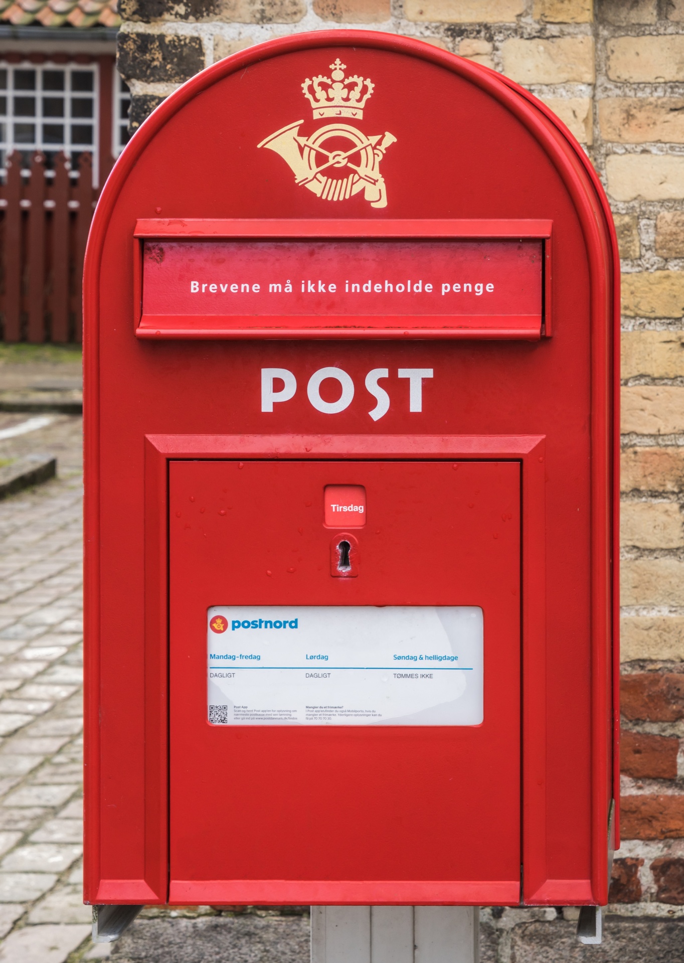 デンマークのメールボックス