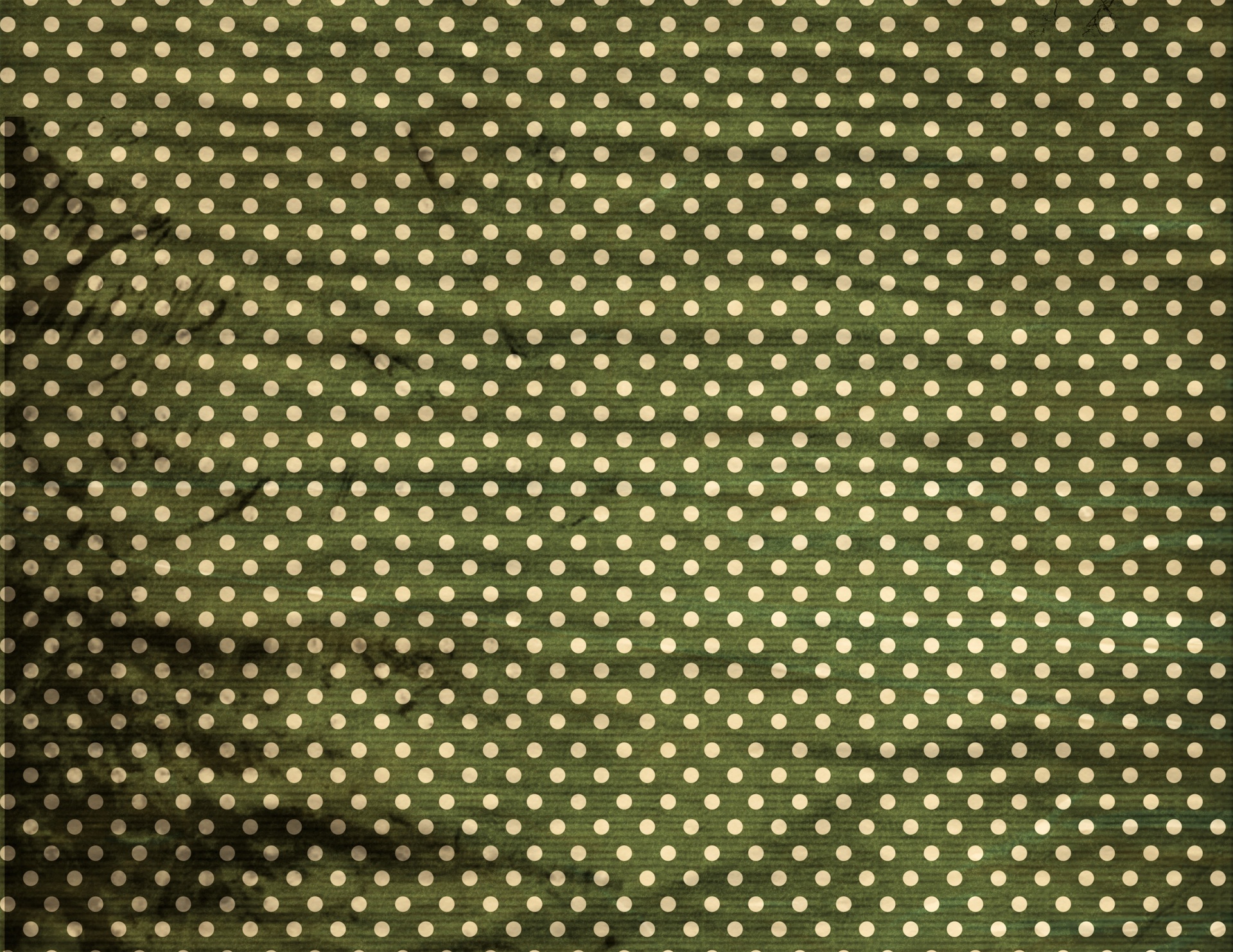 Dark Green Background With Dots