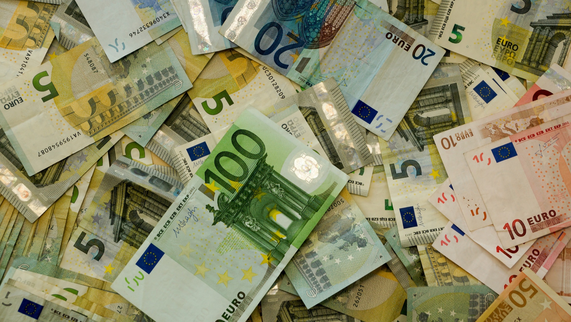 As notas de euro