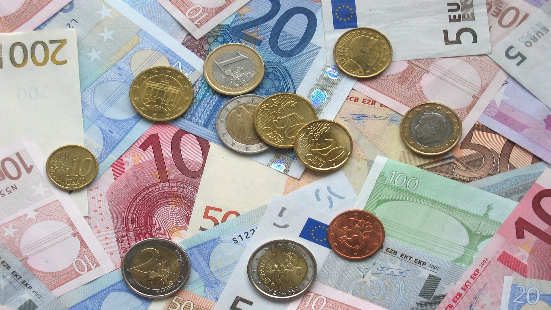 ユーロ紙幣および部品
