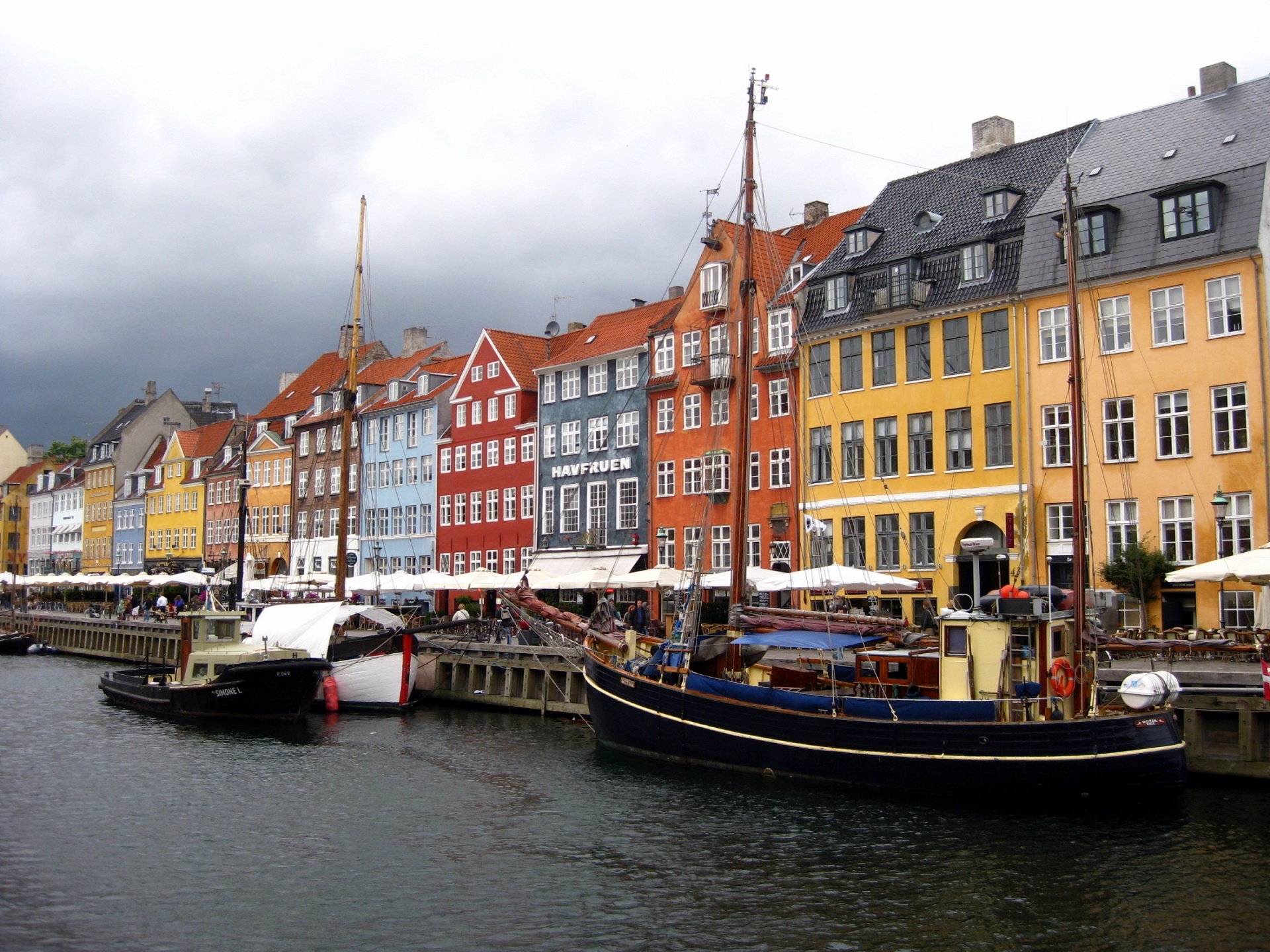 Famous Nyhavn Cityscape