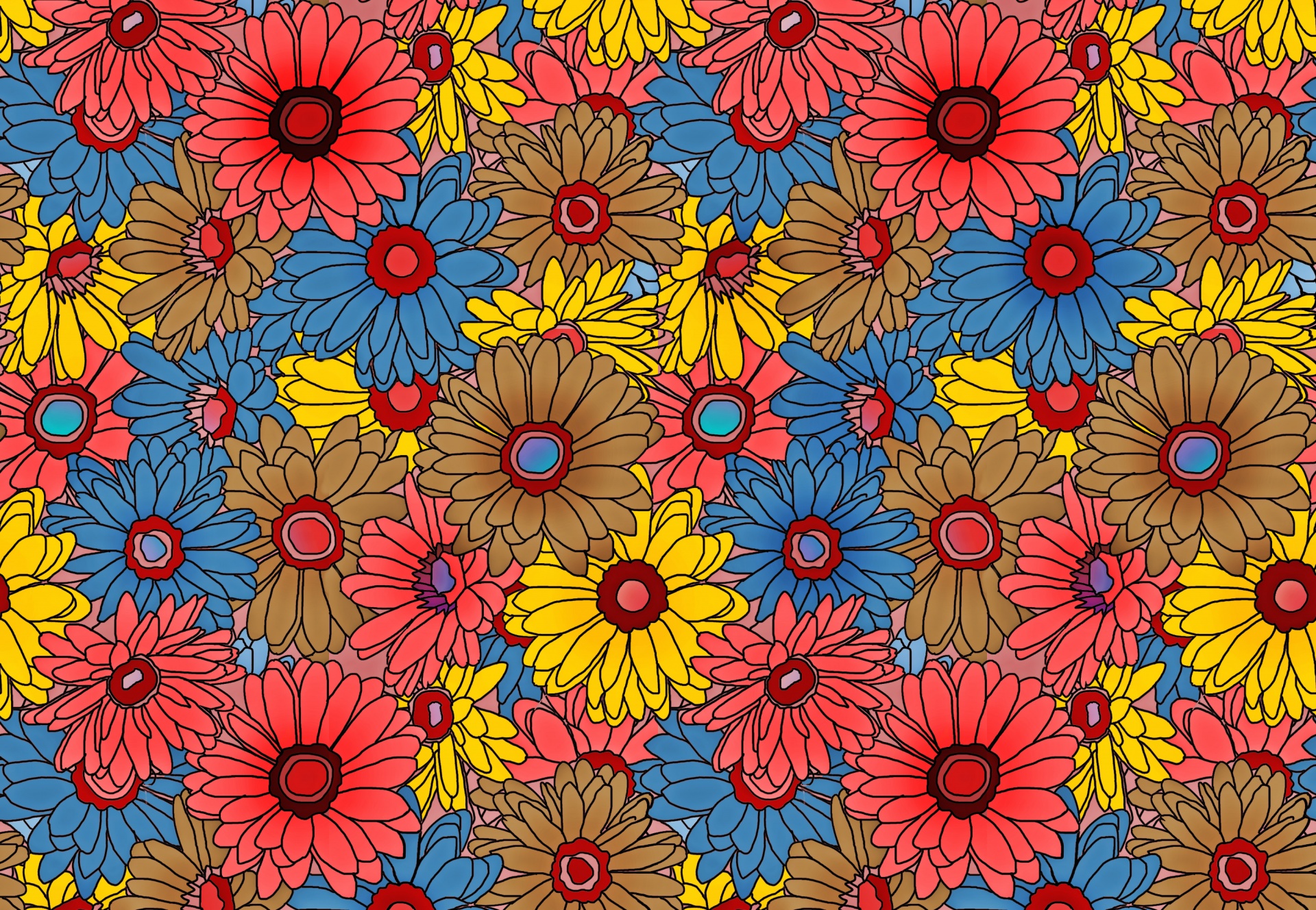 Floral Pattern Background 59