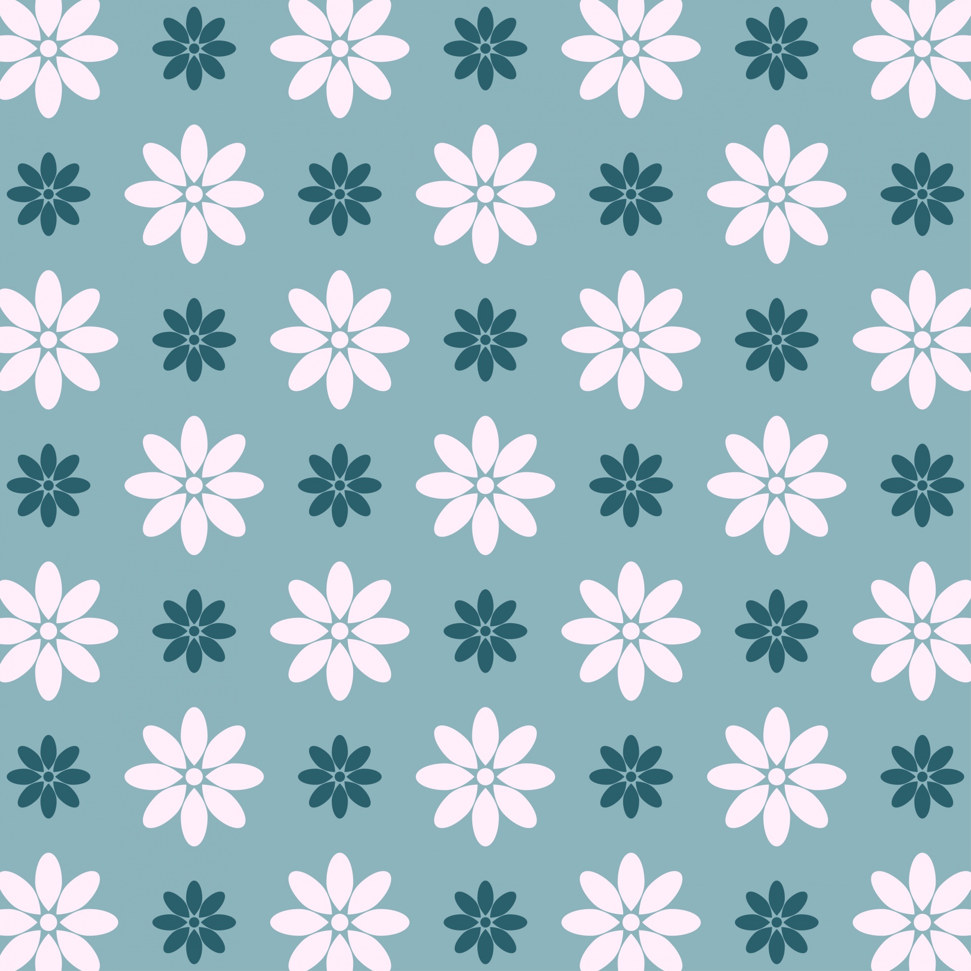 Wallpaper Floral padrão de fundo