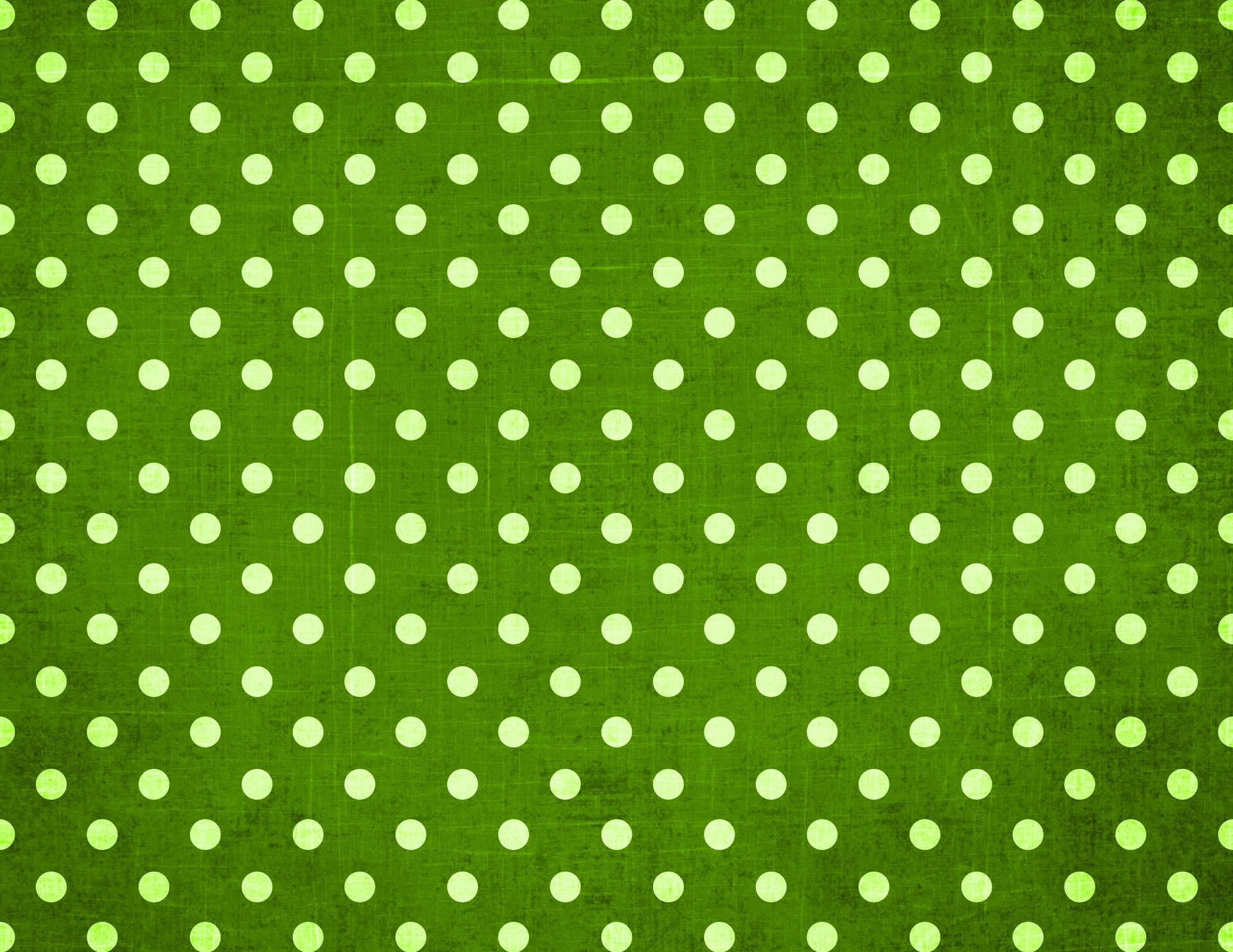 Green Background Little Dots