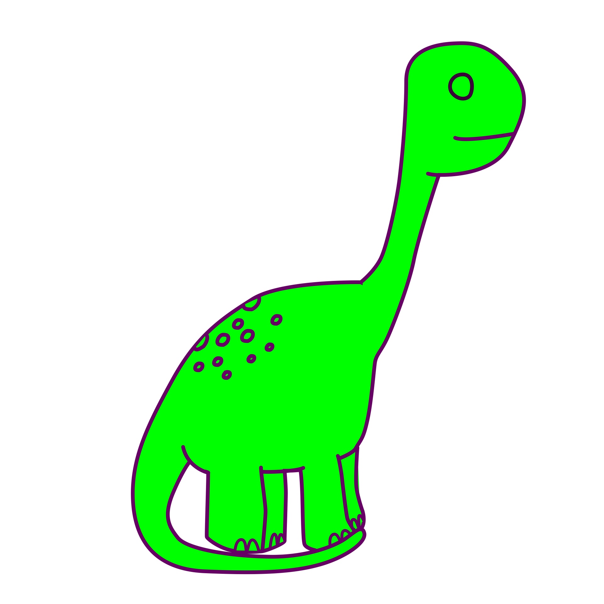 グリーン恐竜