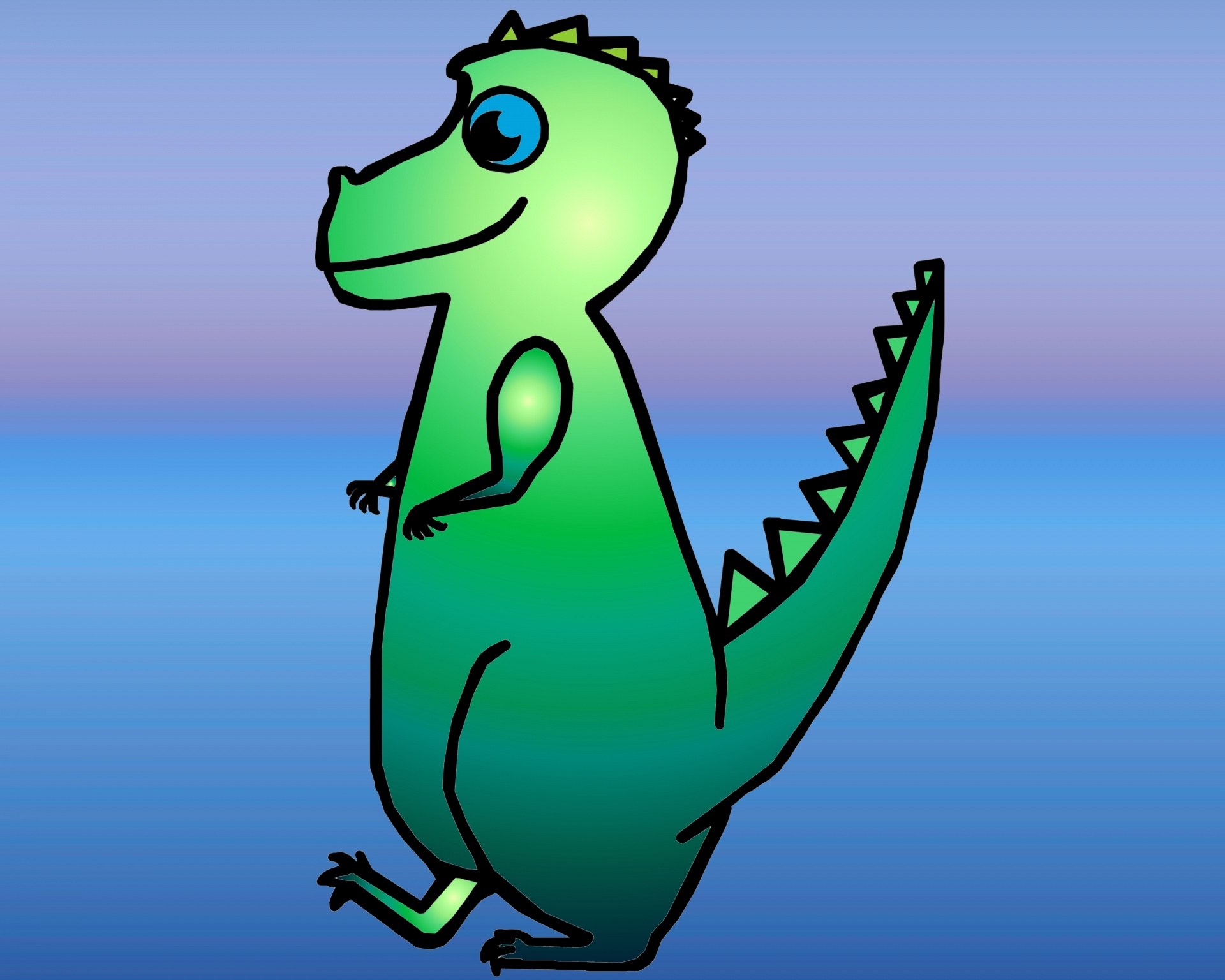 T-Rex verde