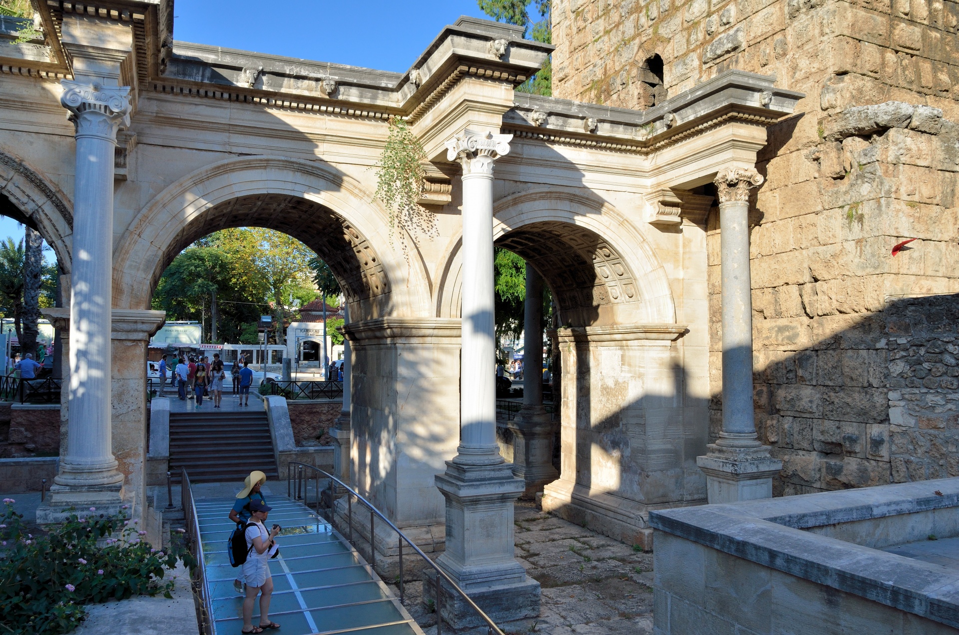 ハドリアヌスの門、アンタルヤ、トルコ