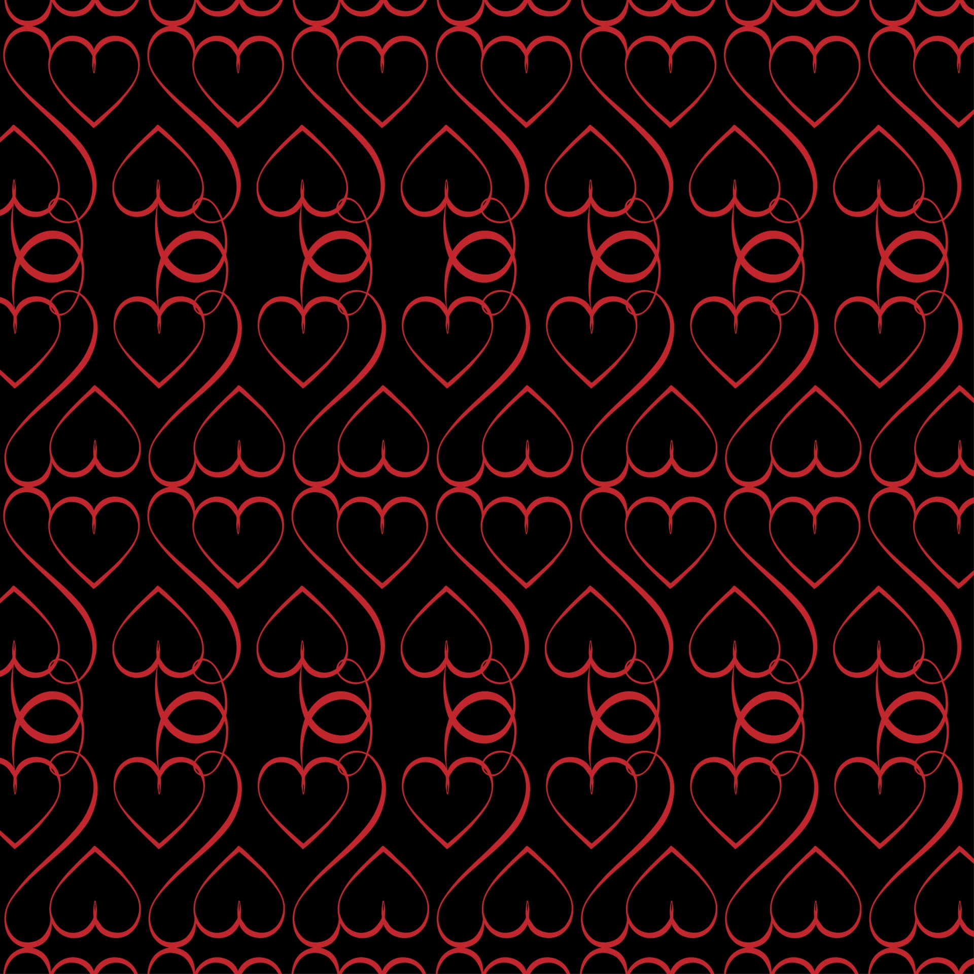 Corações Wallpaper Pattern Background