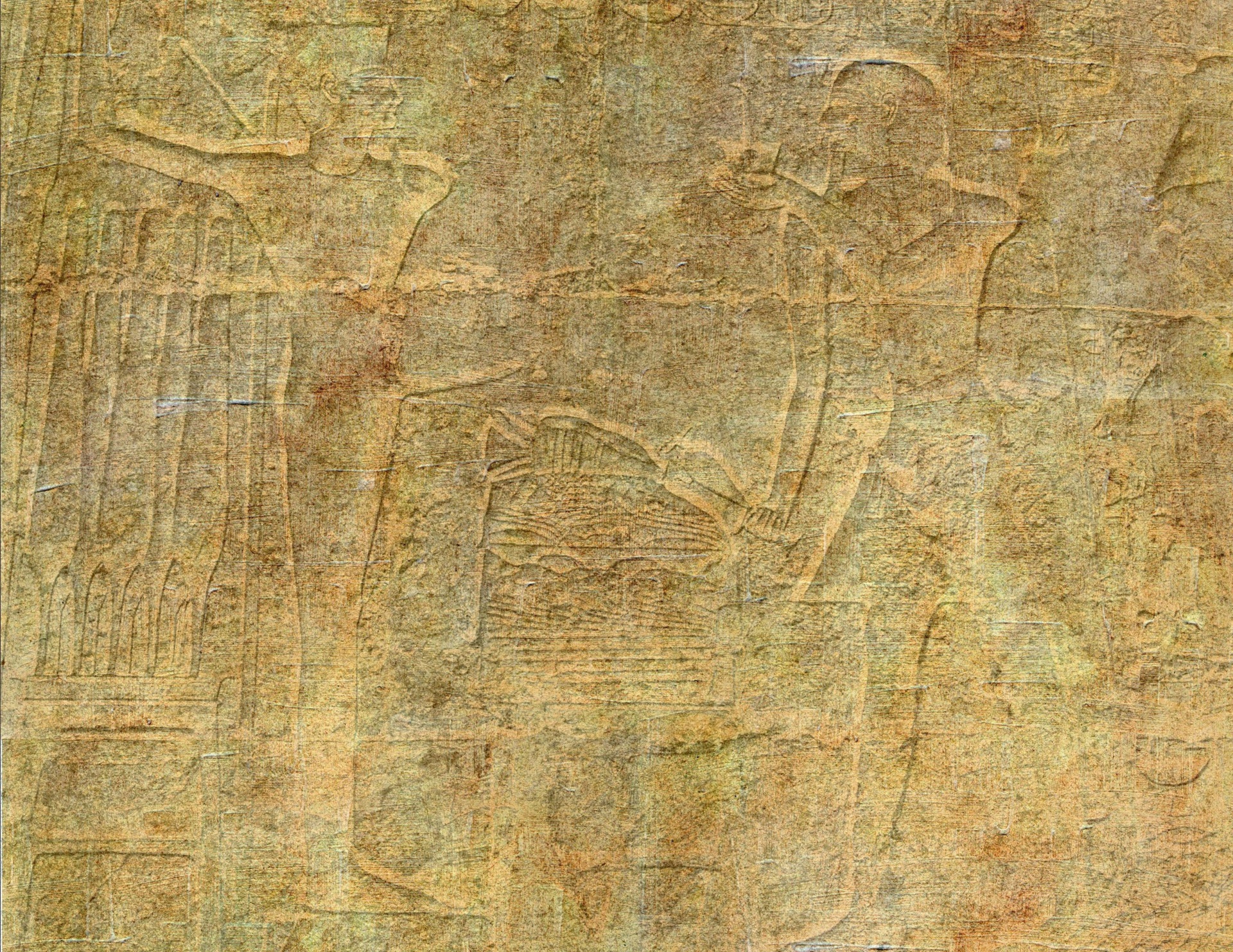 Ilustração Egito ouro