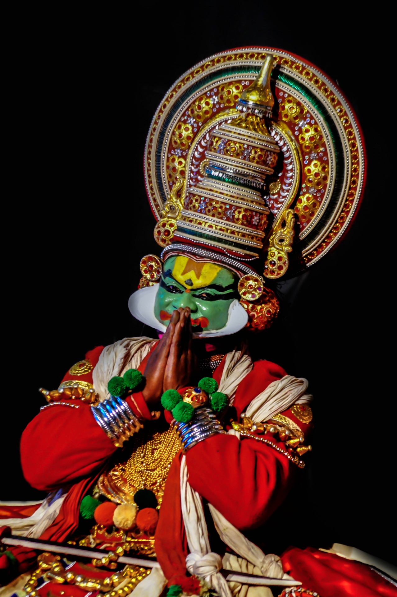 Indian kathak dans
