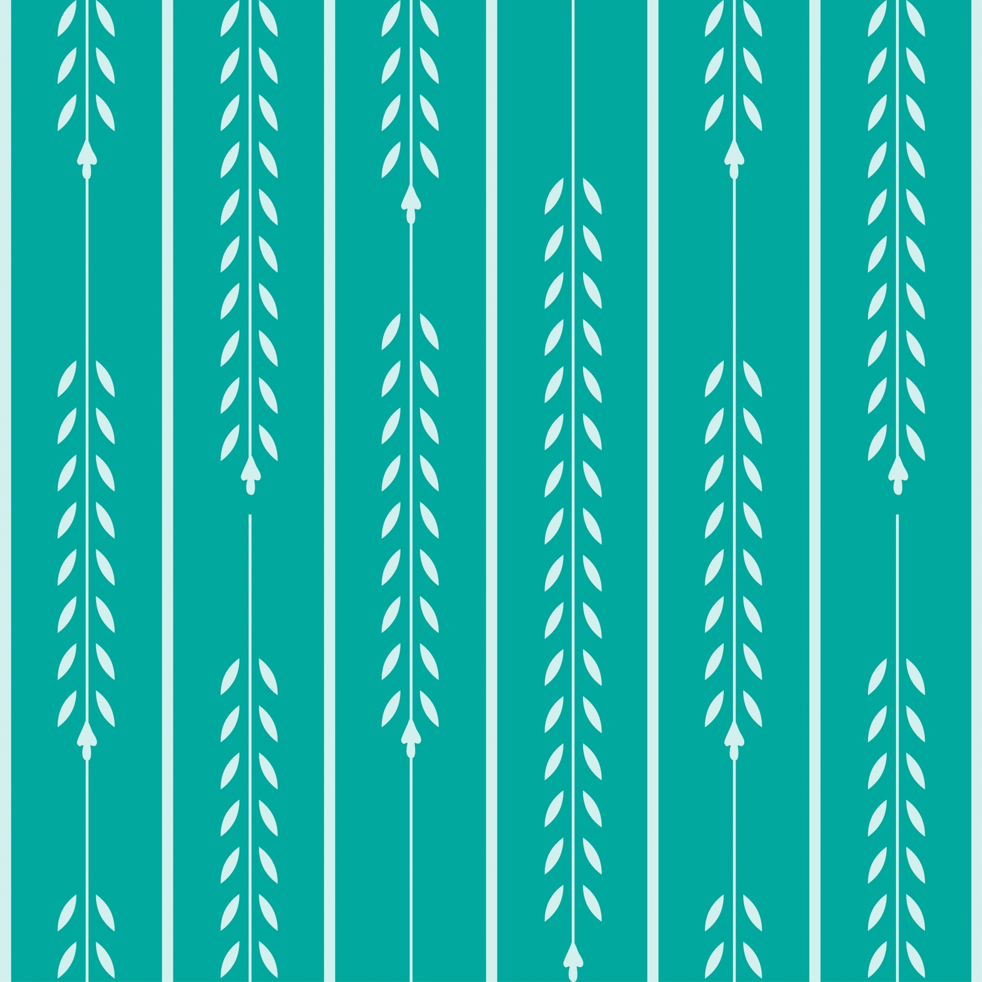 Leaf Green Wallpaper Pattern