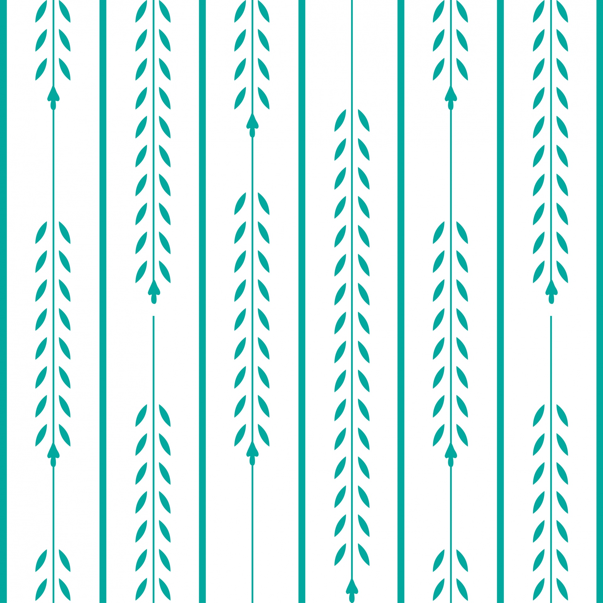 Leaf Wallpaper Pattern Green