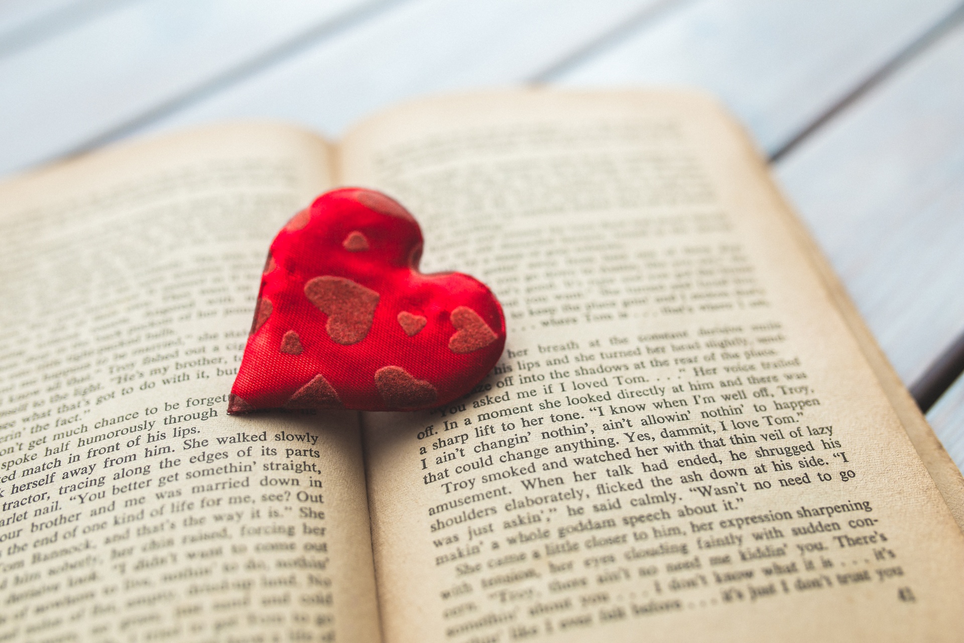 Livro, História de Amor, Coração