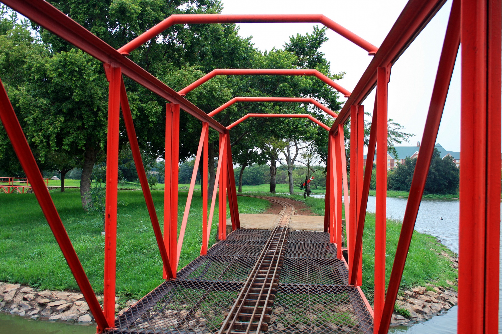 Modelo de ponte de trem 3