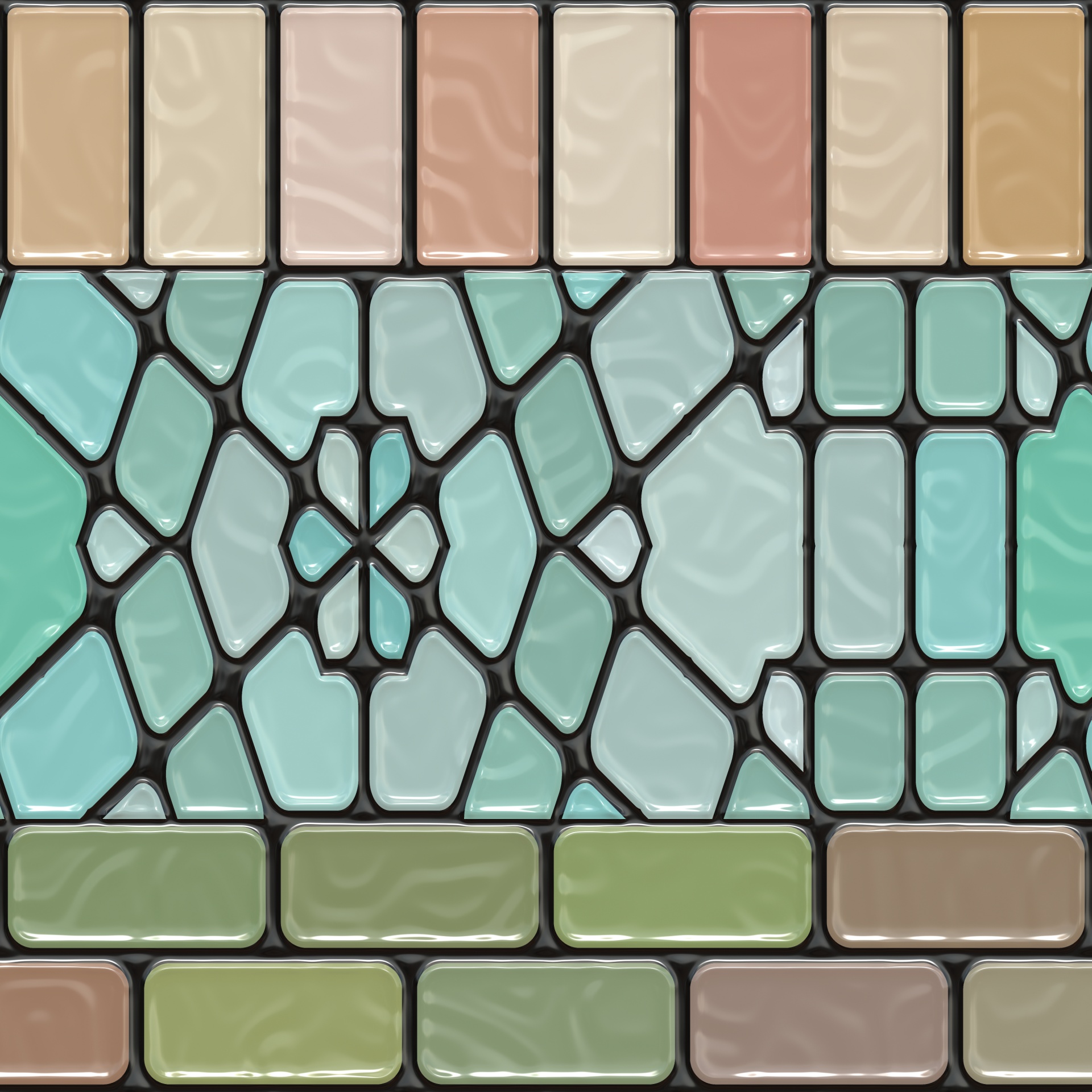 Border mosaico