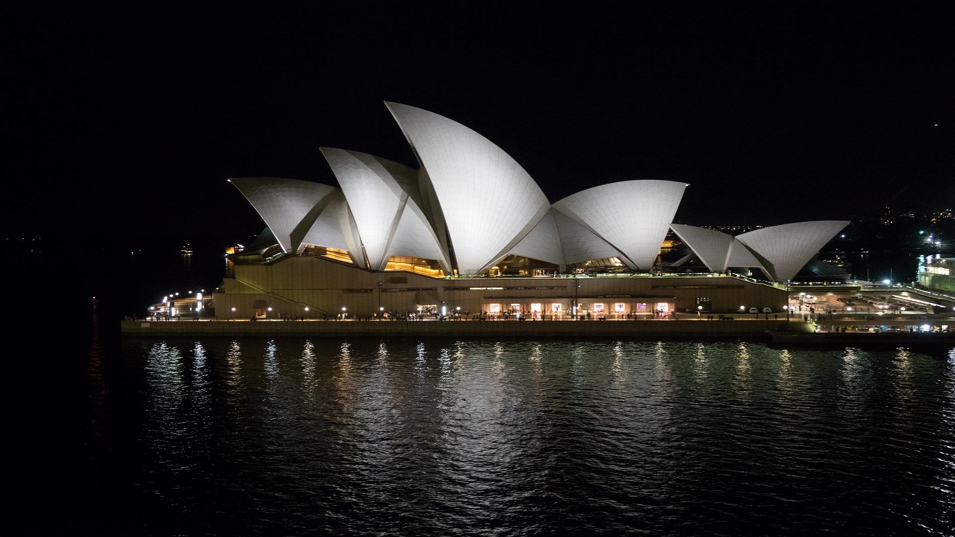 Sydney Opera House Night Free Stock Photo - Public Domain ...