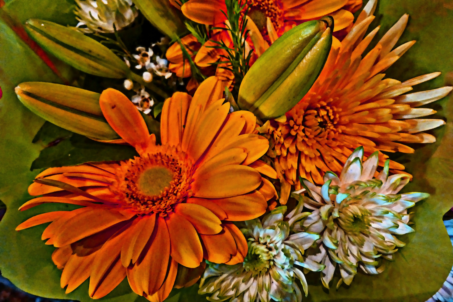 Ramalhete da flor de laranja